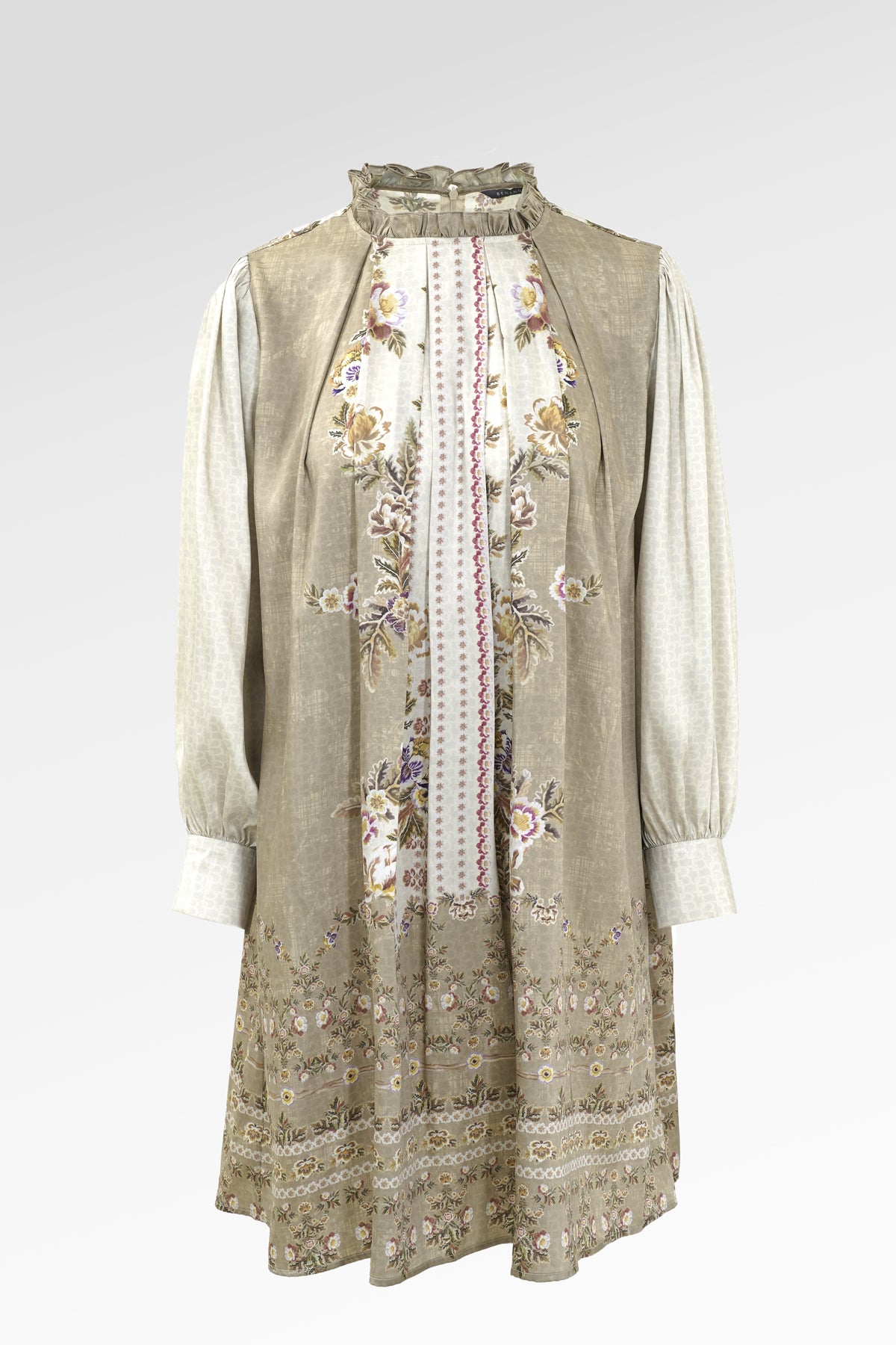 Blooming Eid Satin Tunic - Daisy