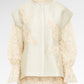 Blooming Eid Set Lace Vest - Daisy