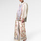 Blooming Eid Cullote Pants - Blue Bell