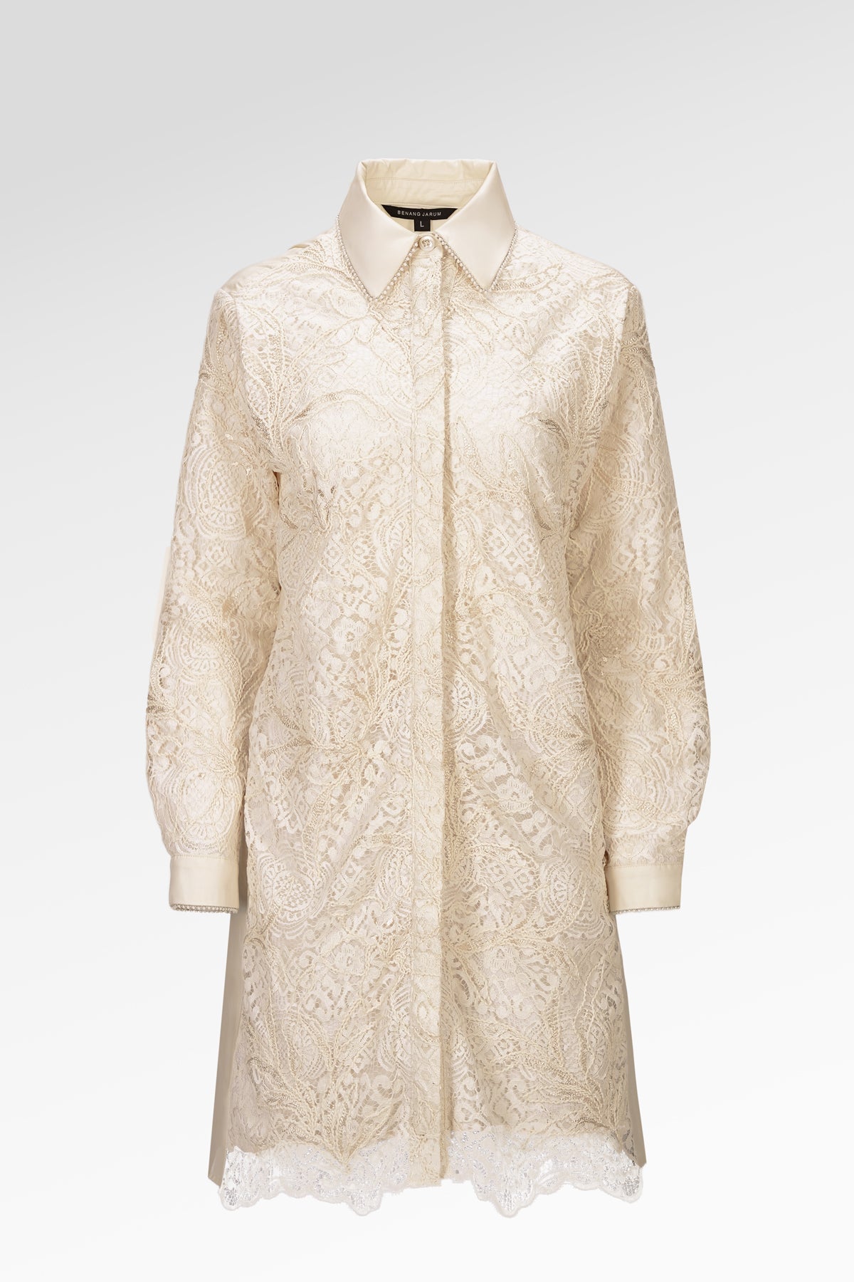 Blooming Eid Lace Tunic - Daisy