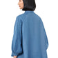 Bailee Puffy Shirt - Blue