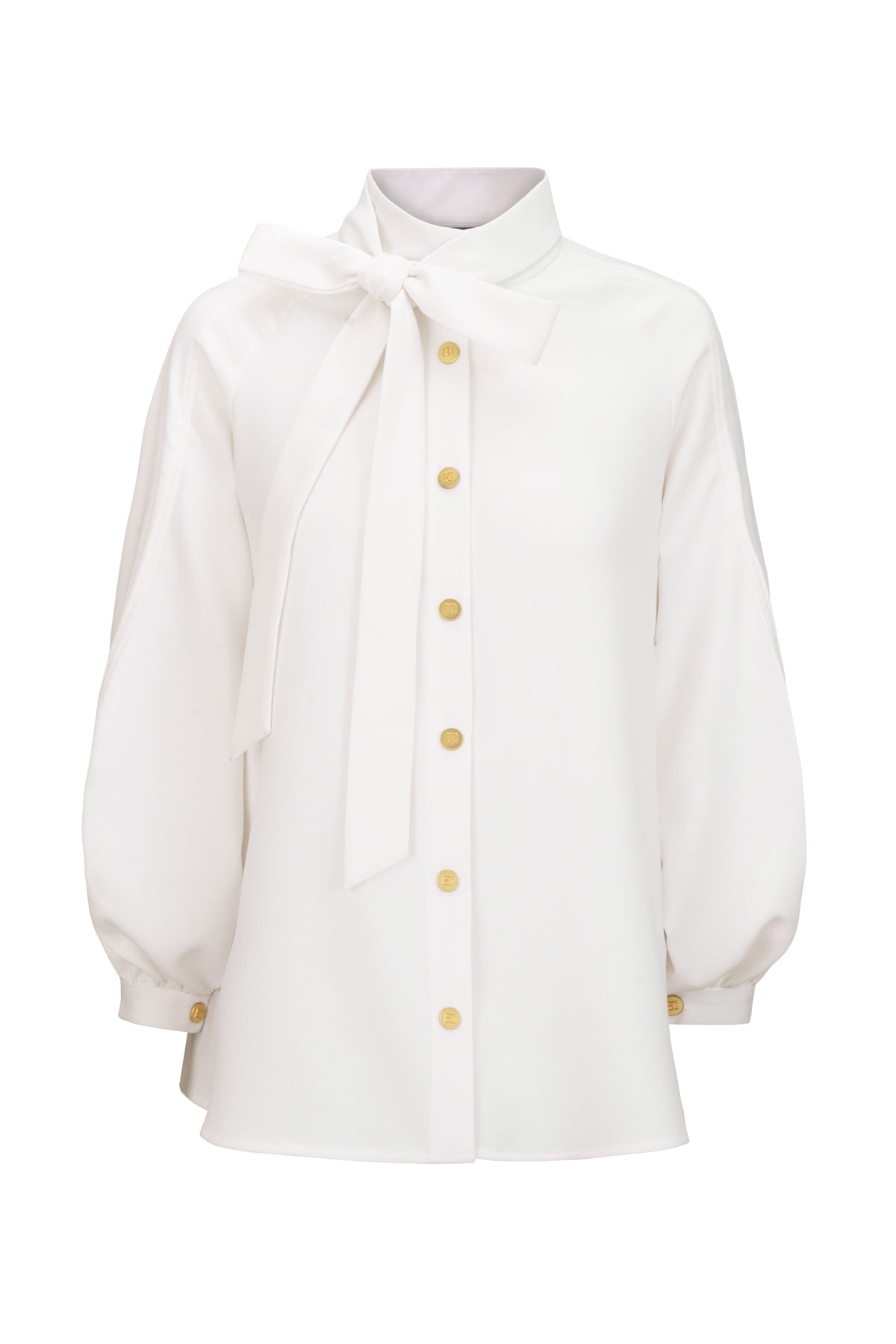 Bailee Puffy Shirt - Off White
