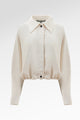 Bella Crop Shirt - Vanilla