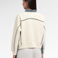 Belle Mix Fabric Jacket - White