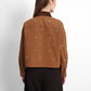 Blair Crop Shirt - Coffee