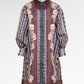 Blooming Eid Puffy Tunic - Carnation
