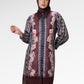 Blooming Eid Puffy Tunic - Carnation