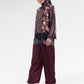 Blooming Eid Layered Shirt - Carnation