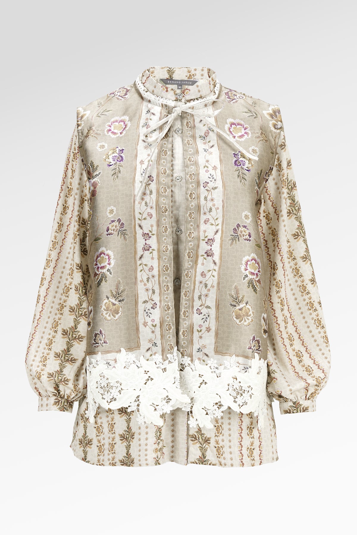 Blooming Eid Layered Shirt - Daisy