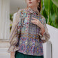 Bohemia Crop Shirt - Multicolor