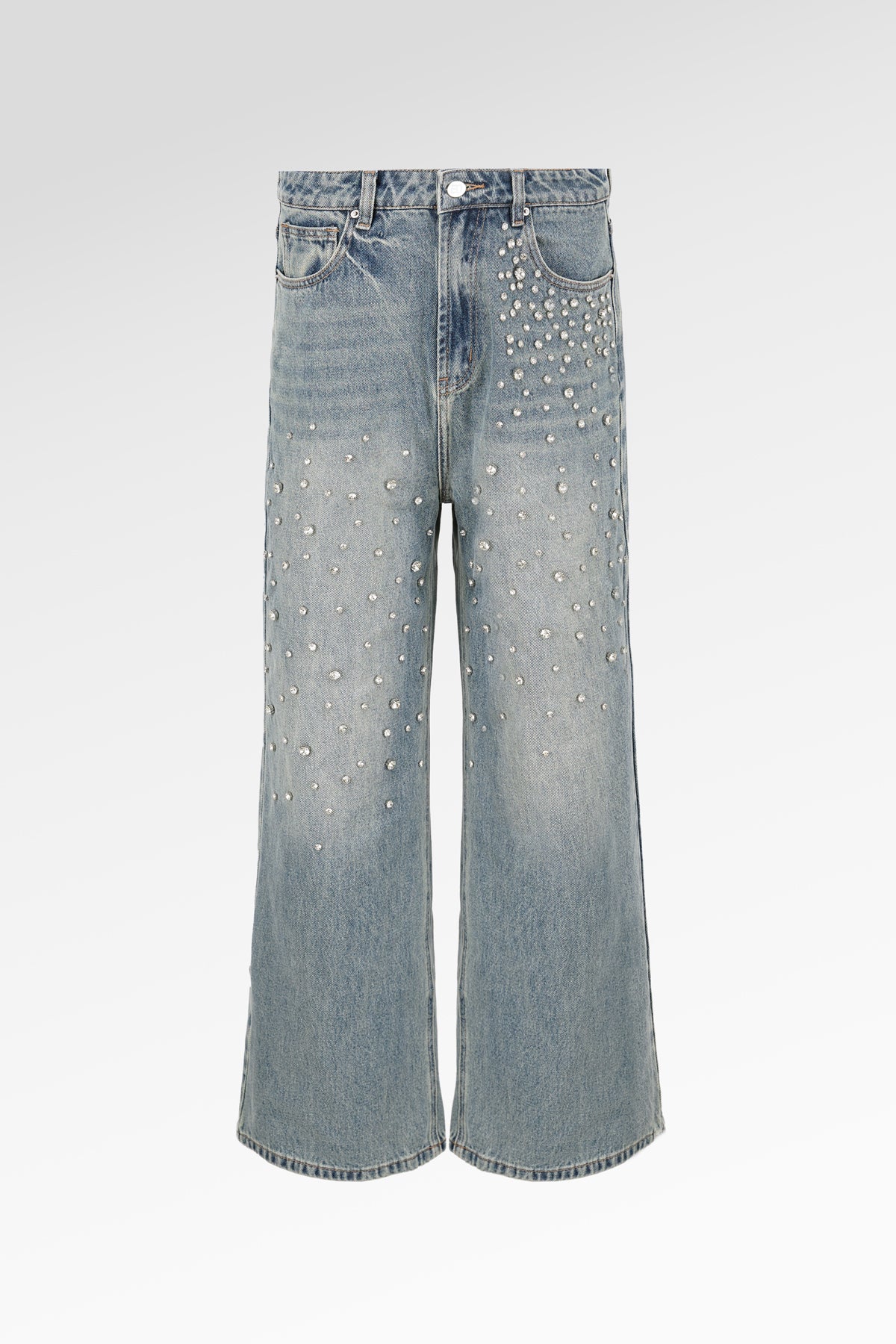 Brianna Denim Pants - Blue