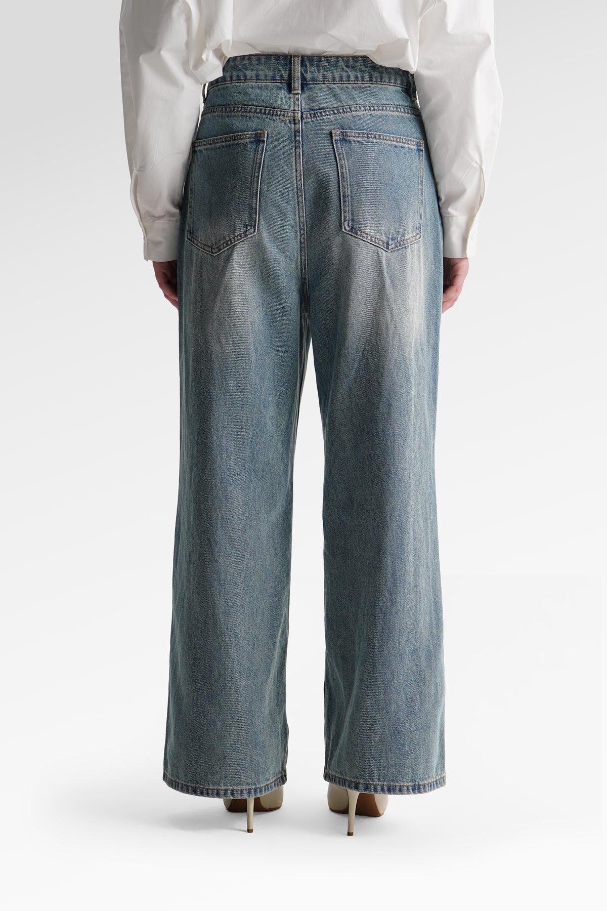 Brianna Denim Pants - Blue