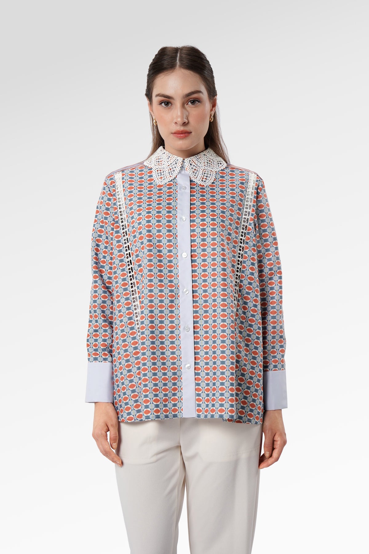 Chainerie Yoke Shirt - Azurite