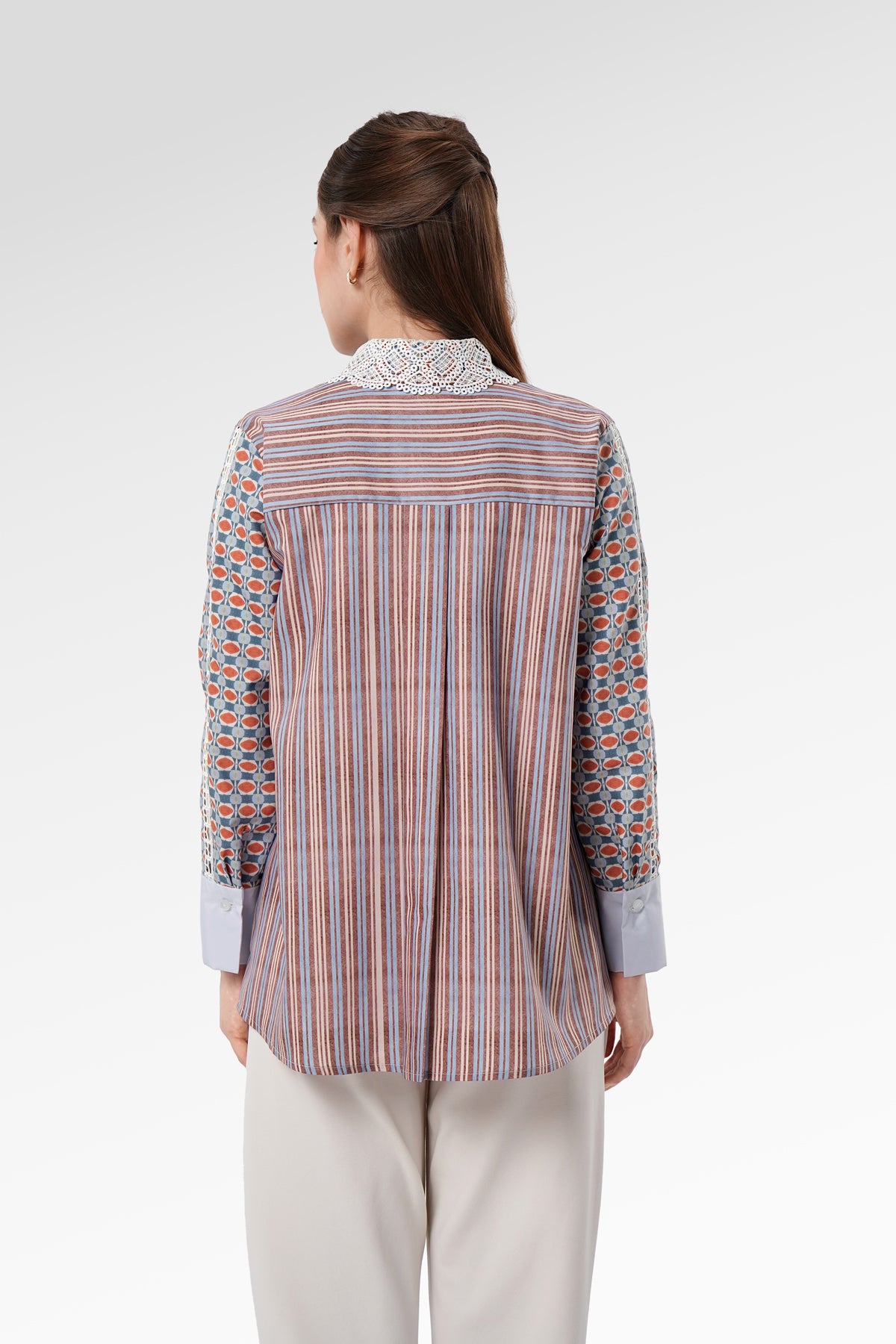 Chainerie Yoke Shirt - Azurite