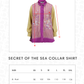 Secret Of The Sea Collar Shirt - Algae