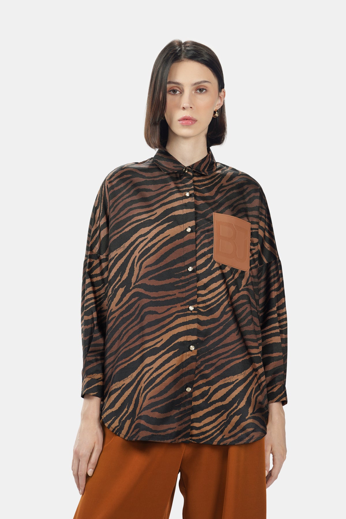 Call Of The Wild Patch Pocket Shirt - Savanna