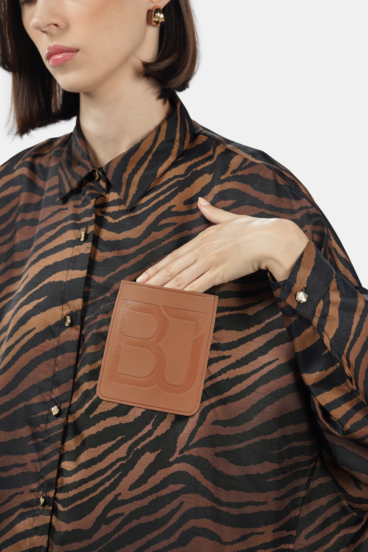 Call Of The Wild Patch Pocket Shirt - Savanna