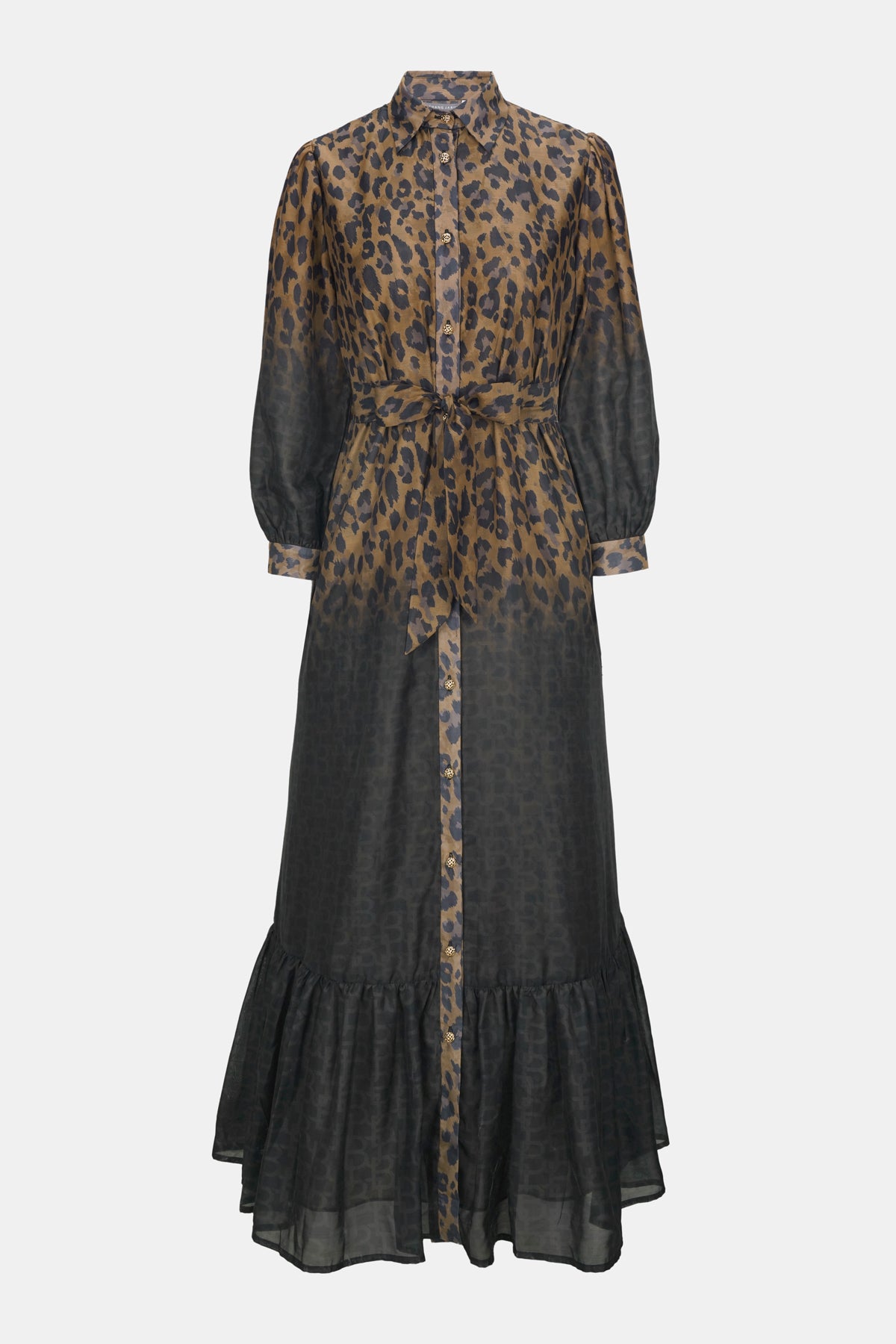 Call Of The Wild Tiered Dress - Savanna