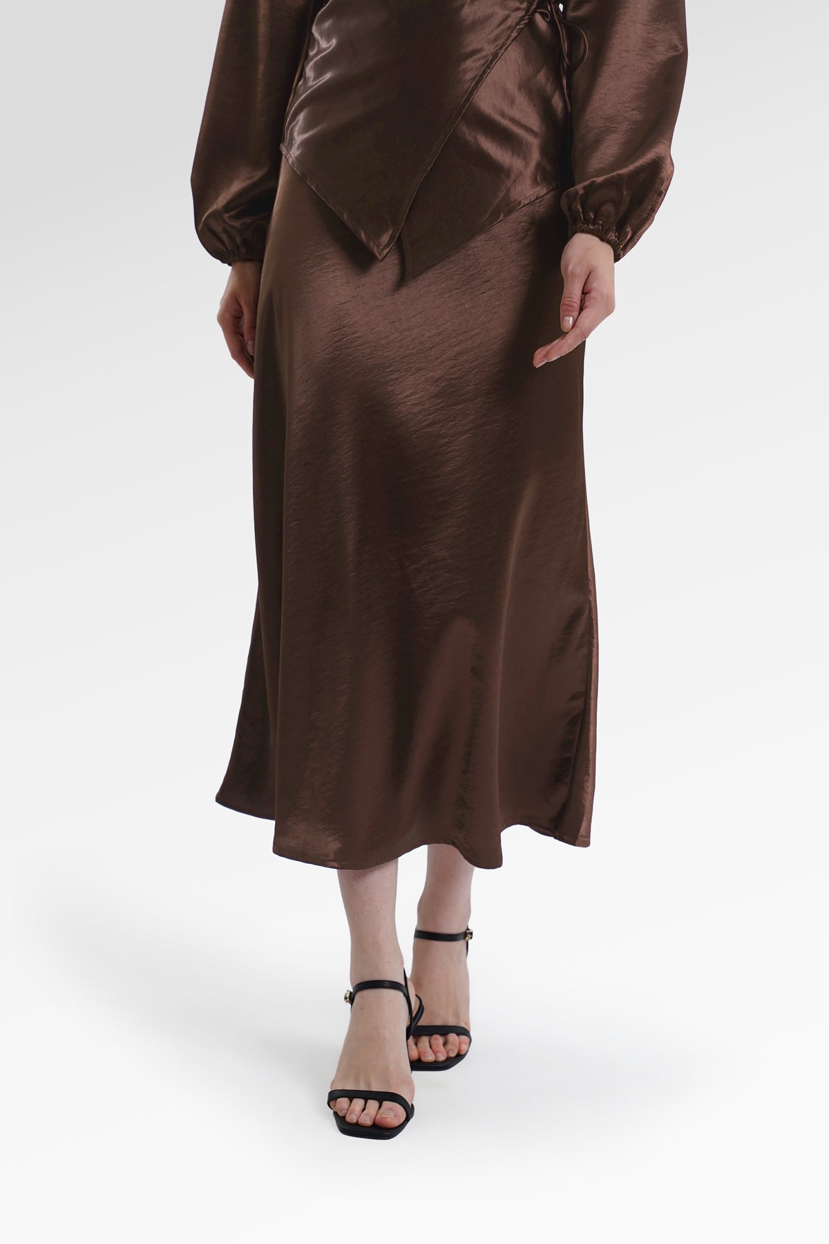 Camille Skirt - Deep Mahogany