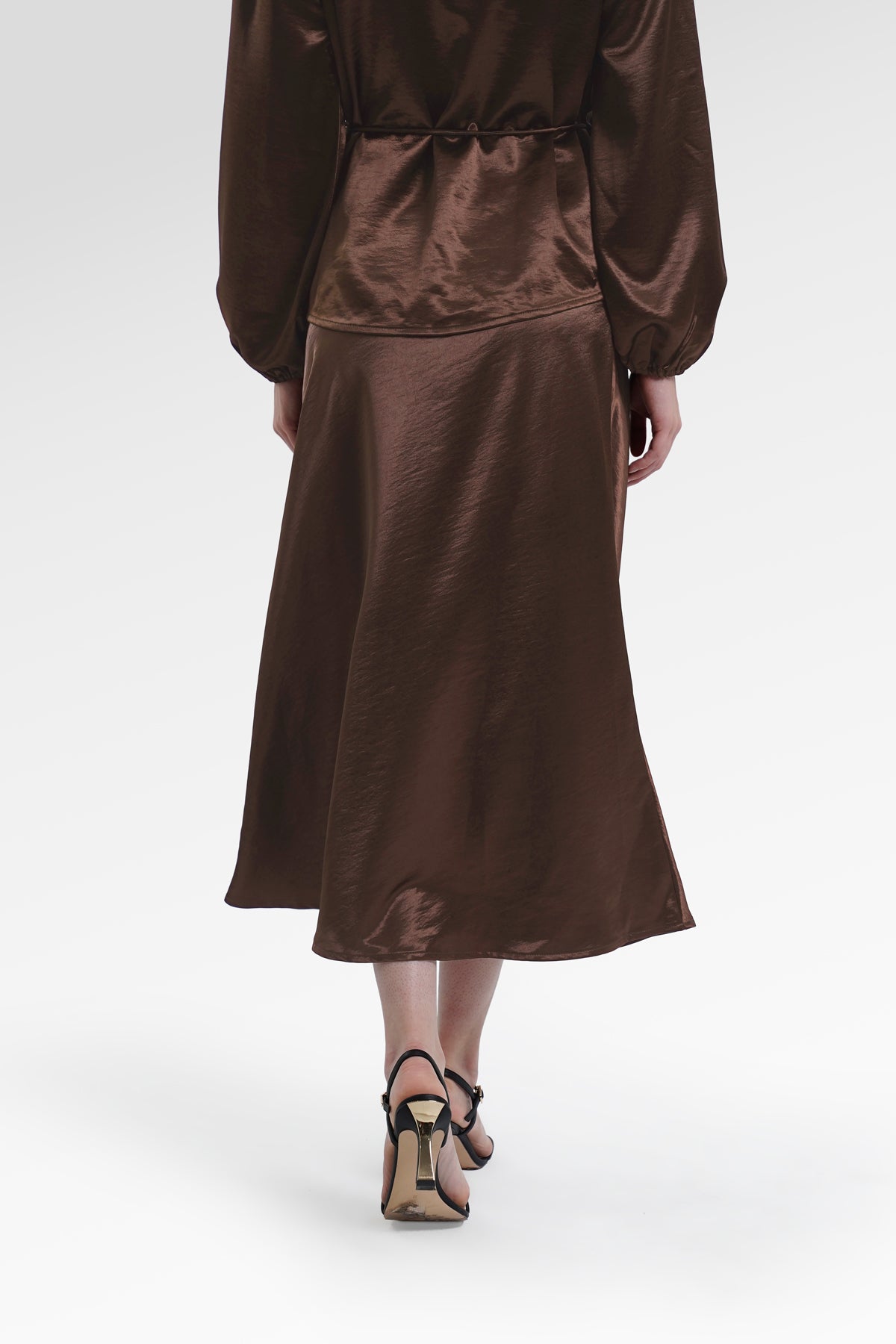 Camille Skirt - Deep Mahogany