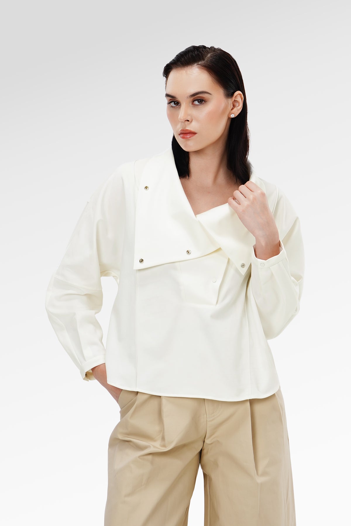 Carine Blouse - White
