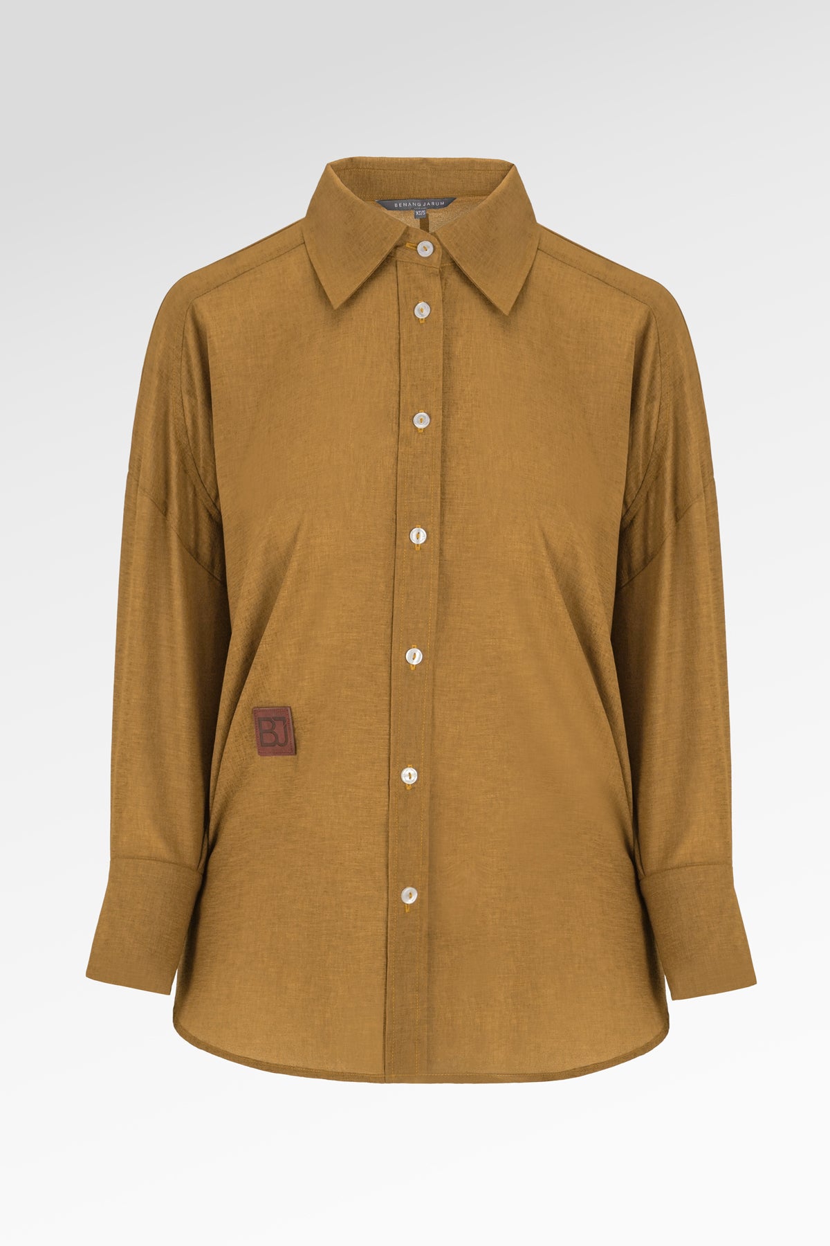 Carys Oversize Shirt - Brown