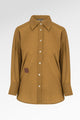 Carys Oversize Shirt - Brown