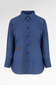 Carys Oversize Shirt - Navy