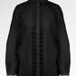 Catherine Lace Shirt - Black