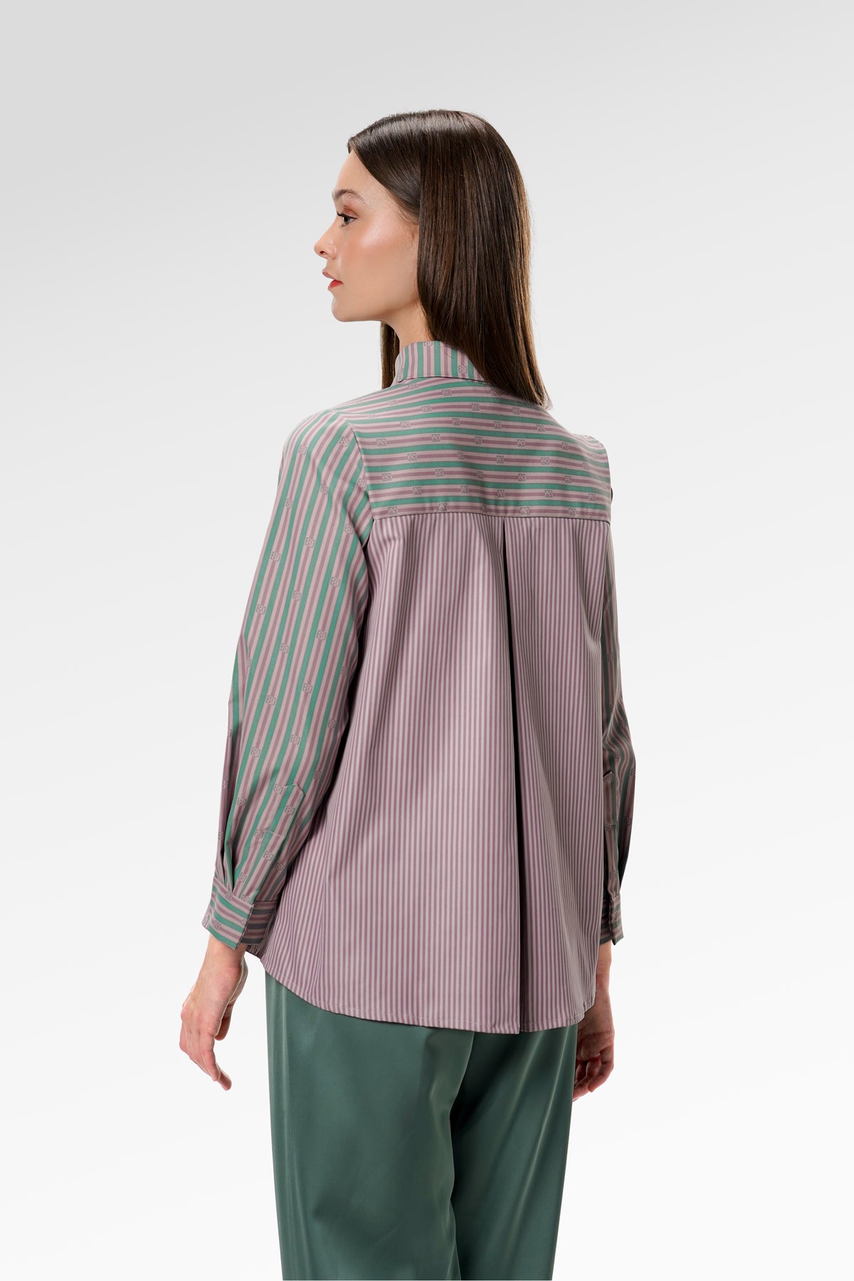 Celeste Embroidery Shirt - Rosewood Garden