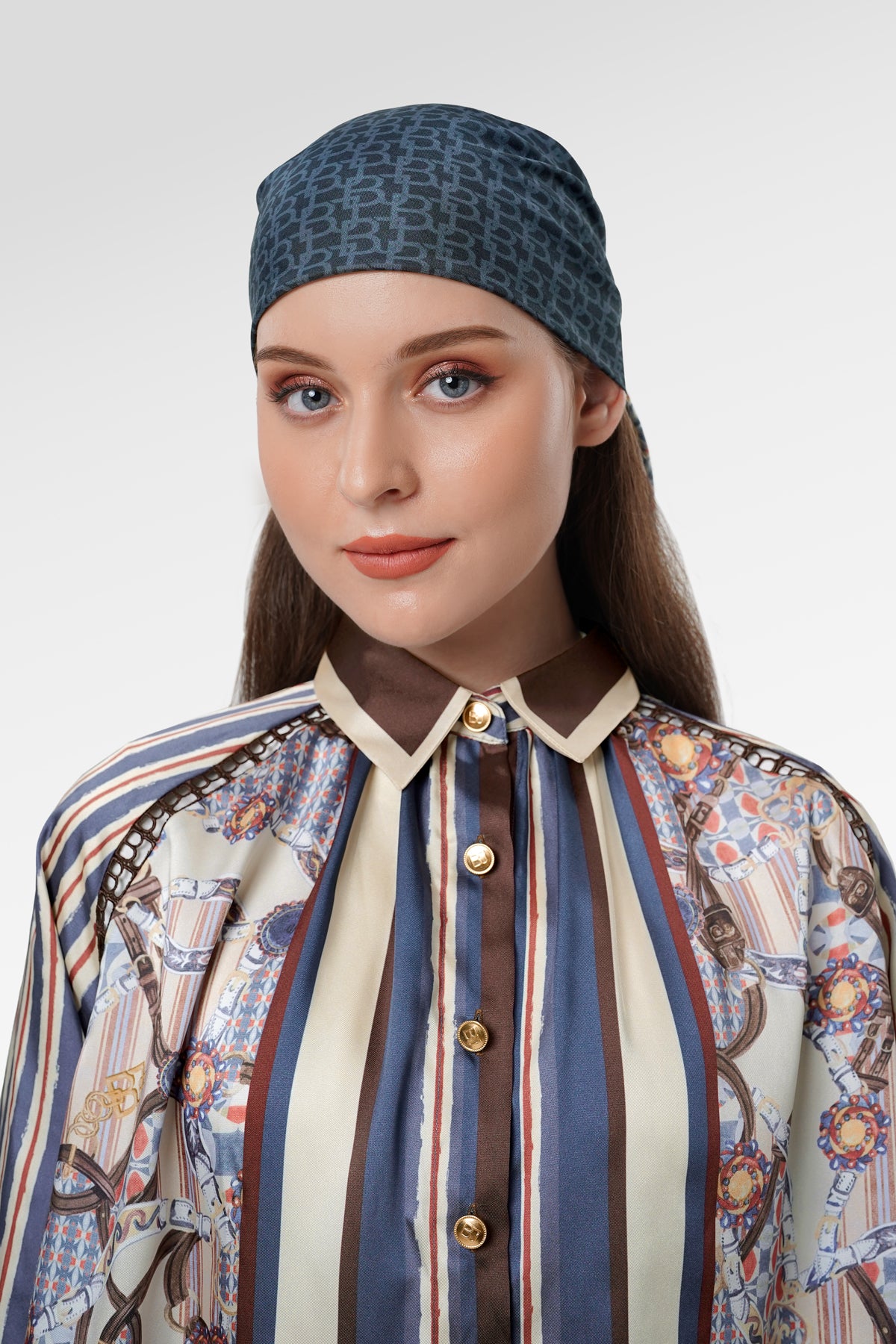 Chainerie Scarf - Azurite