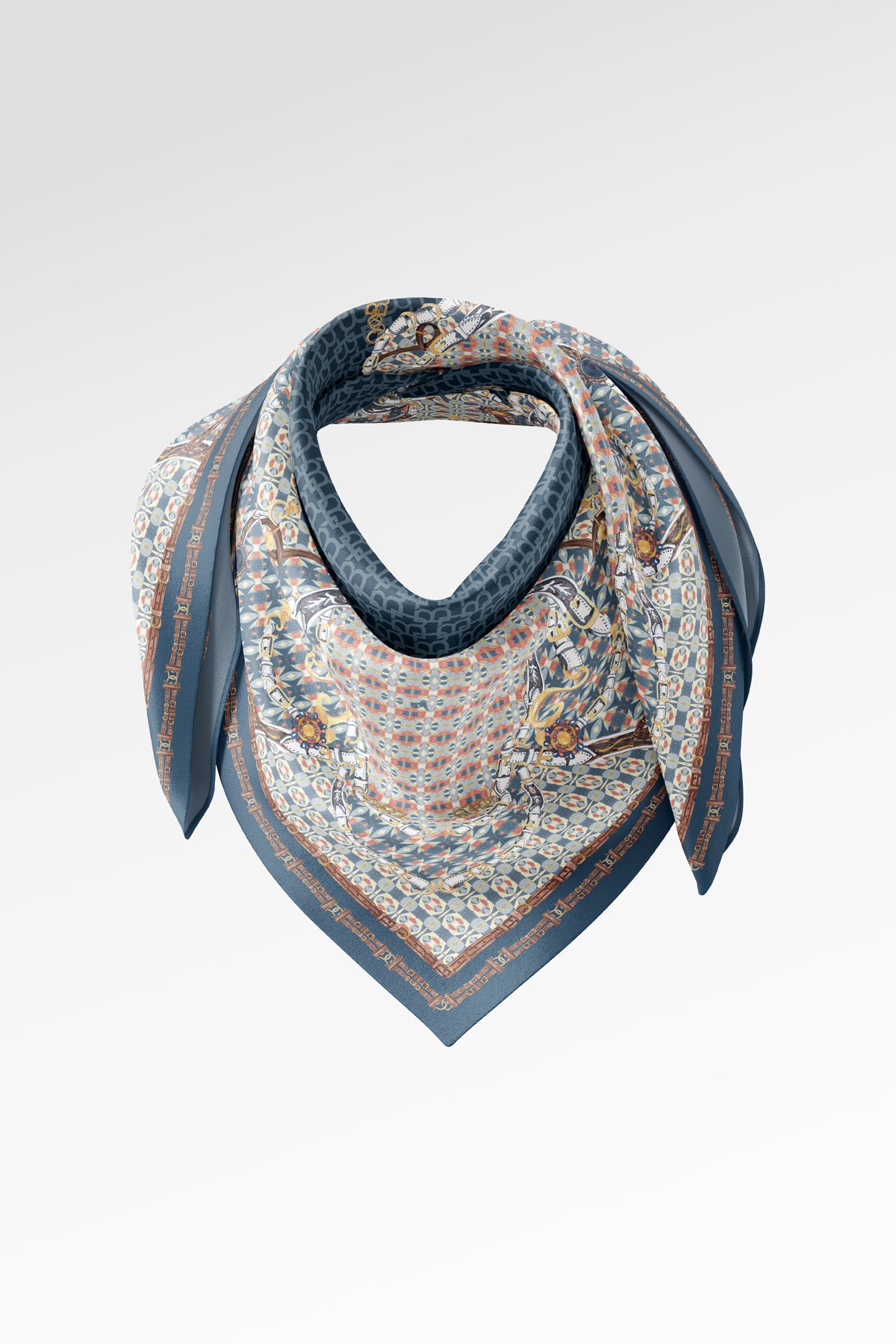 Chainerie Scarf - Azurite