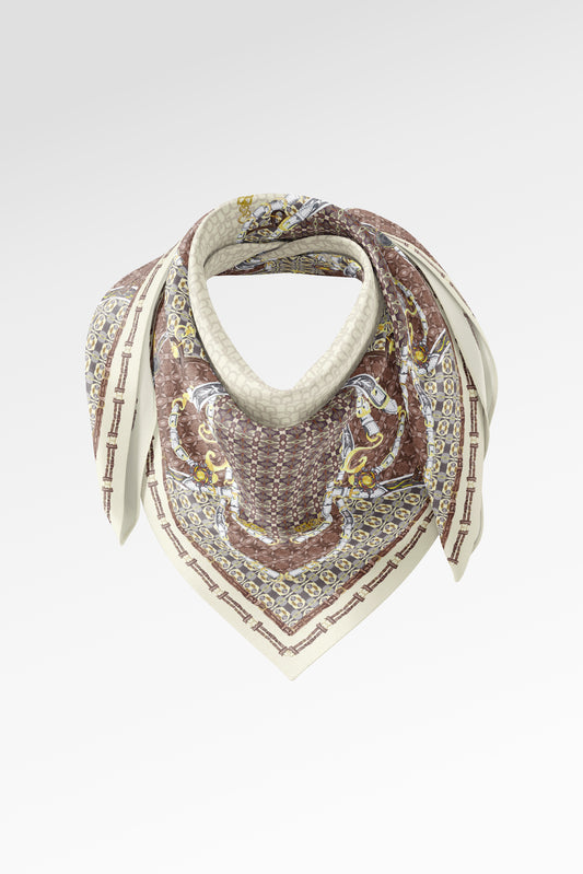 Chainerie Scarf - Zircon