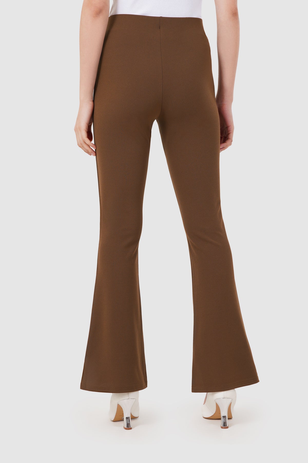 Charlotte Bootcut Pants - Brown
