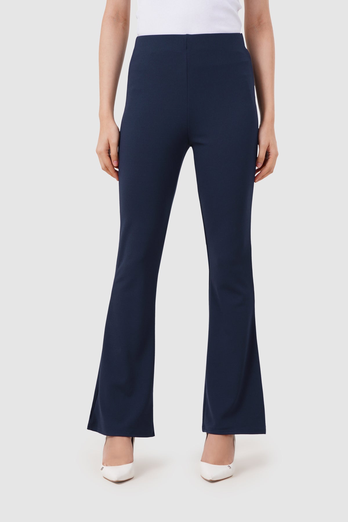 Charlotte Bootcut Pants - Navy