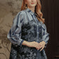 Chinoiserie Basic Shirt - Navy