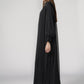 Chloe Ruffle Dress - Black