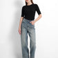 Clara Denim Pants - Rose Denim