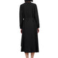 Clara Pleats Dress - Black