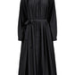 Clara Pleats Dress - Black