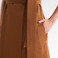 Clara Sleeveless Coat - Brown