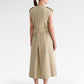 Clara Sleeveless Coat - Taupe