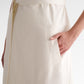 Clara Sleeveless Coat - White