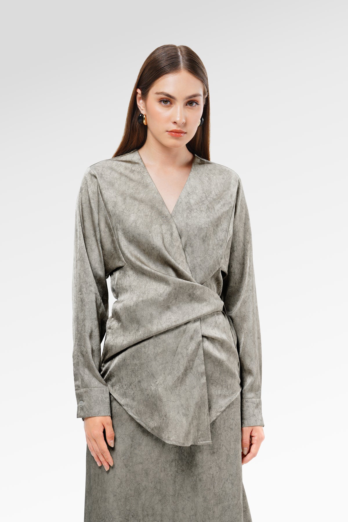 Claudy Wrap Set - Gray