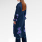 Opulent Bloom Embroidery Outer - Midnight Bloom