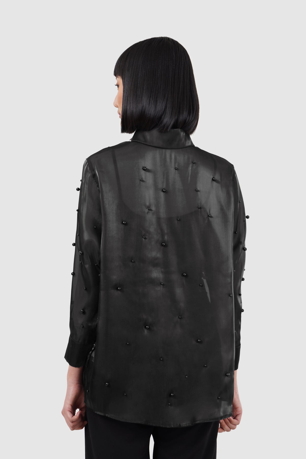 Jolene Pearl Top - Black