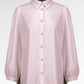 Denim Tales Back Pleated Shirt - Pink
