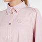 Denim Tales Back Pleated Shirt - Pink
