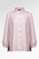 Denim Tales Back Pleated Shirt - Pink