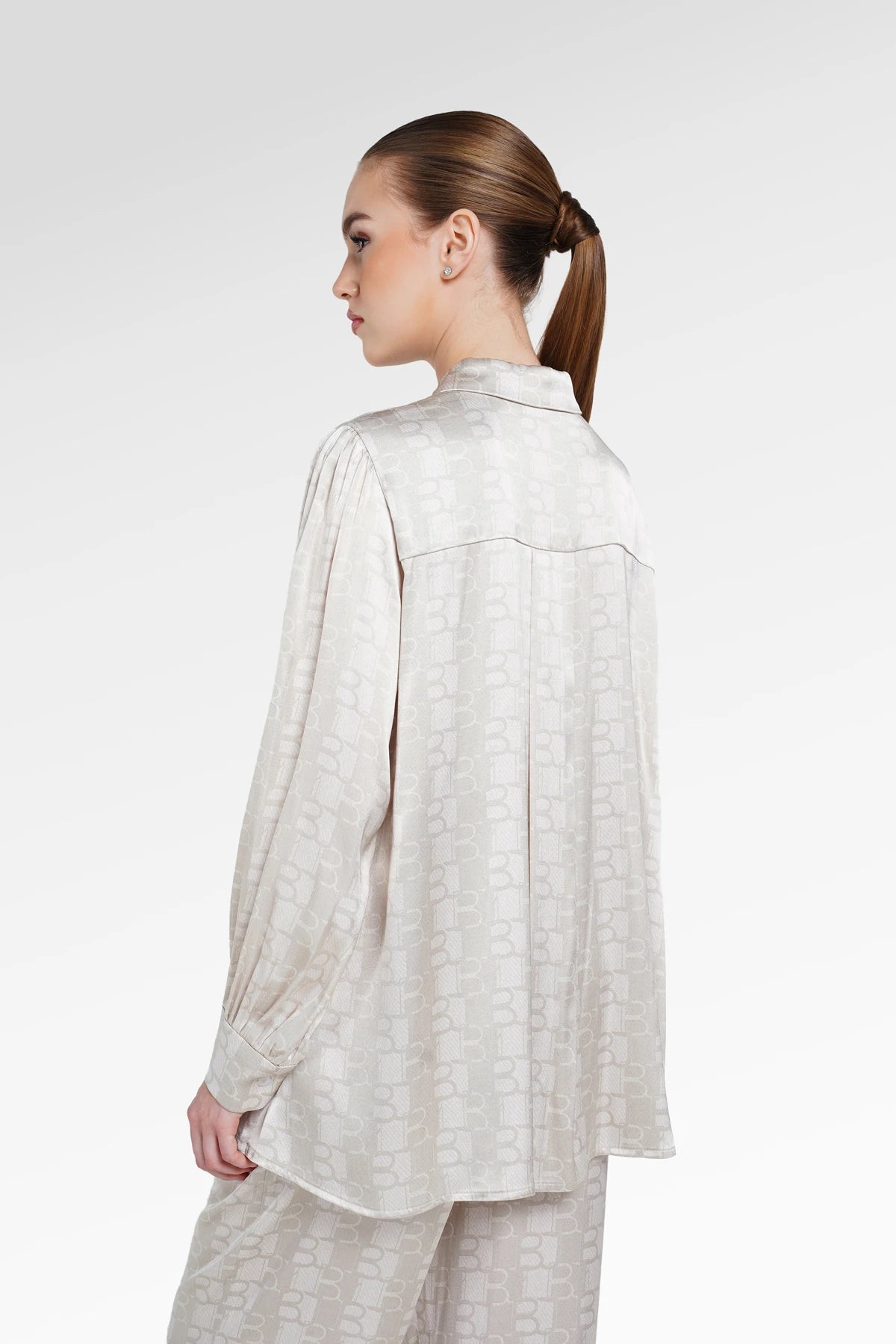 Denim Tales Back Yoke Shirt - Cream